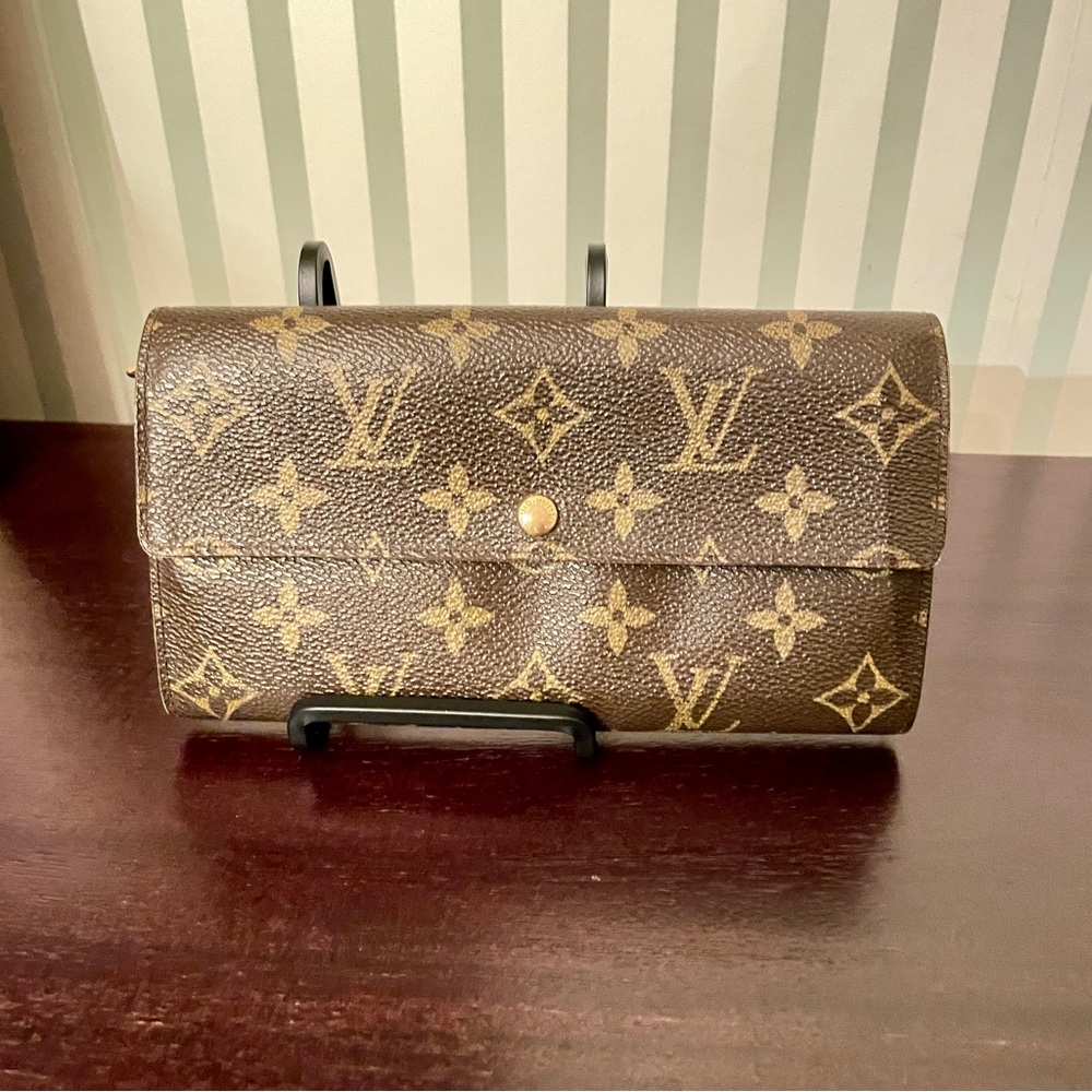 Louis Vuitton Brown Monogram Wallet